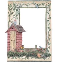 Outhouse Style Picture Frame
