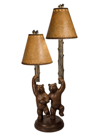 Dancing Bears Lamp