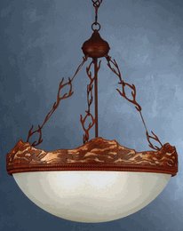 Rustic Lodge Chandelier